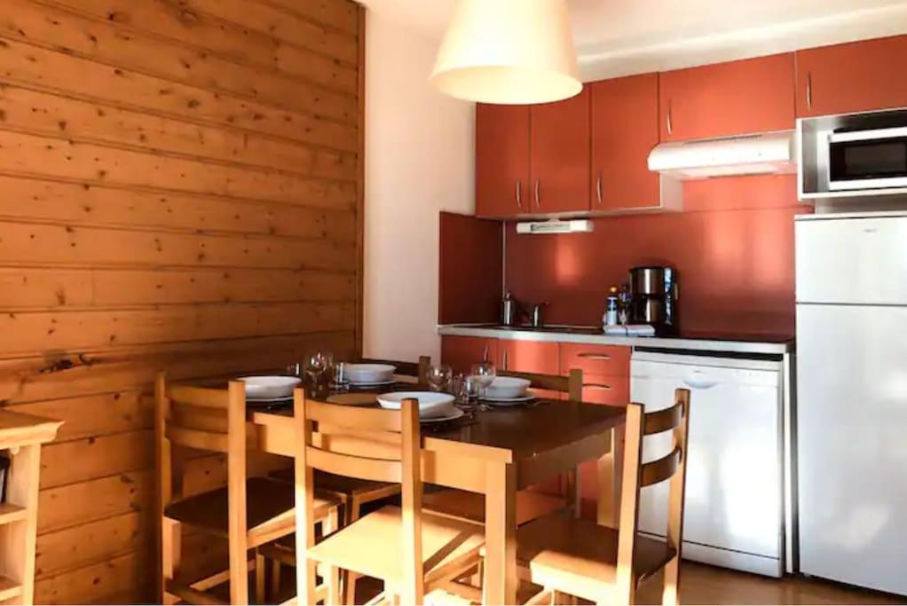 Charmant T3 Avec Vue Montagne Et Parking Privatif Font Romeu Exterior foto